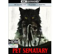 Pet Sematary – Jason Clarke, John Lithgow, Amy Seimetz – 4K UHD Blu-ray (2019)