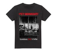 Pet Sematary Maglietta Poster Gatto Uomo (TV6981)