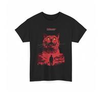 Pet Semetary Movie Tee, Stephen King Horror Shirt, Creepy Graphic T-Shirt Black S