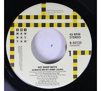 Pet Shop Boys 45 RPM Always On My Mind / Do I Have To?