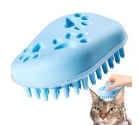 Pet Shower Comb, Shampoo Brush for Pets, Cat Grooming Massage Scrubber, 9.7x7x4 cm, Multifunctional Dog Shower Brush and Cat Grooming Massage Scrubber for Bathing and Shampooing Pets