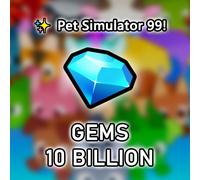 ✨ Pet Simulator 99 10B Gems PS99/Pet Sim 99 Cheap Safe Fast...