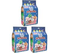 Pet Simulator Roblox Series 1,2 & 3 Limited Edition Cube Plush - Lucky Blind Box, pacchetti, borse e figure - (Coolbeanz 4" 12 cm Blind Bag peluche con DLC - 3 pezzi)