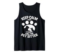 Pet Sitter Dog Sitter Pet Sitter Design carino Canotta