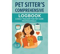 Pet Sitter's Comprehensive Logbook: A Daily Tracker for Pet Care Professionals: Track Pet Care Appointments, Client Info, Invoices & Health Notes | ... Cat Sitters, and Pet Boarding Services