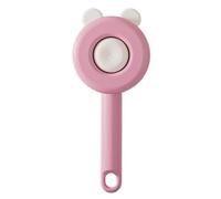 Pet Slicker Brush, Detangling Comb, Shedding Tool, Release Button Design, Soft Stainless Steel Bristles, Suitable for Long & Short Haired Cats, Pp Stainless Steel Material, 7.48x3.15x1.18in