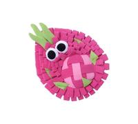 Pet Sniffing Mat - Fun Fruit Shapes Enrichment Puzzle Toy, Features Double Reinforced Tear Resistant Polar Fleece, Keeps Small Medium Dogs Engaged Mentally Reducing, Slows Down Fast Eaters To