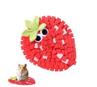 Pet Snuffle Pad - tappetinopuzzle con mangiatoia lenta 30x25 cm, giocattolo per lavorare il naso del cane, gioco di arricchimento a forma di frutta | Strumento di stimolazione mentale e allenamento p