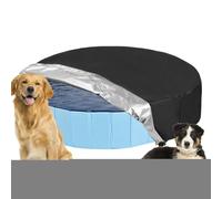 Pet Splash Pool Cover, Circular Pool Shield, Lightweight Multipurpose Design Uv Resistant, Protective Tarp for Backyard, Garden, Travel, Picnic, Patio, Campsite, Beach and Outdoor
