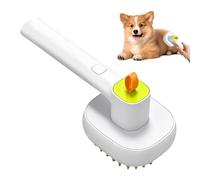 Pet Spray Brush,Hair Grooming Removal Tool - Cat Shedding Brush with Spray | for Bath Long and Short Coat Dogs Puppy Kitten Massage Pet Detangling