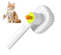 Pet Spray Comb - Cat Grooming Brush, Dog Hair Removal Tool | Misting Water Detangling Massage Device | Long Short Coat Shedding Solution for Puppy Kitten Daily Use