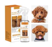 Pet Spray districante - 100 ML Leave-in-Conditioner, Formula di rimozione dei nodi, delicata per cani e gatti, trattamento ammorbidente del pelo, soluzione semplice per la cura quotidiana