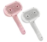Pet Steamer, Shedding Massager, Ergonomic Multifunctional Animals Steamy Comb, Pet Brush for Effortless Shedding, Detangling, and Deep Cleaning, 7.48x4.33x2.68 Inches