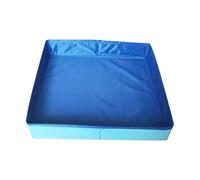Pet Swimming Pool, Bath Tub, PVC Material, Non-Inflatable, Foldable, Space-Saving Puppy Bathing Tub for Cats, Small Animals, Portable Pet Wash Basin, 50x50x10cm