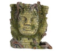 Pet Ting - Decorazione a forma di viso nascosto per pesci e rettili da parete