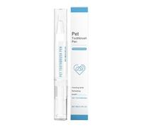 Pet Toothbrush Pen, Gentle Oral Care Tool, Ergonomic Dog & Cat Toothbrush, Soft Bristles on Sensitive Teeth, Compact Design, Ideal for Home or Travel, Perfect for Dogs, Puppies, and Cats