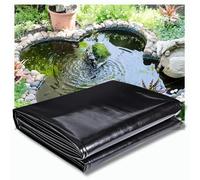 Pet Tribe Telo per Laghetto da Giardino in PVC Flessibile Resistente agli Strappi per Piscine Fontane Cascate Telone Impermeabile per Esterno Dimensione Telo PVC 6 x 8 Spessore 5 mm Nero Heissner