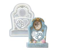 Pet Urn Mold - Hollow Memorial Casting | Reusable Epoxy Resin Molds For Pets Keepsake, Hollow Casting Mold For Mantel And Fireplace Display, Memorial Crafting; Perfect For Personalized Pet Urns