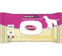 pet village srl Inodorina salviette bio vaniglia e karite' 30 pezzi