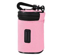 Pet Waste Bag Dispenser - Dog Poop Bag Holder with Carabiner Clip, Travel Outdoor Walking Hiking Park Shopping Potty Garden Trash Pouch for Dogs, Portable Pet Accessory for Walks