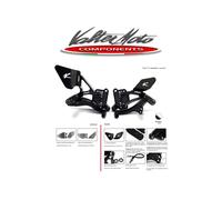 PET011 VALTER MOTO PEDANE T1.5 TRIUMPH STREET TRIPLE 675 R 2007 2012