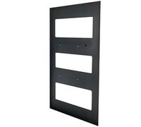 PeTa Piastra di fissaggio interna per Display QM85C su staffa portale già montata