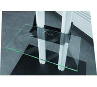 PeTa ripiano in vetro per piedini di appoggio PeTa II + Flip