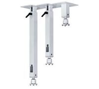 PeTa Supporto standard per soffitto con sfera in acciaio 150 - 200 cm