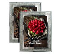 PETAFLOP Cornice 15 x 20, Set da 2 Pezzi, Portafoto da Tavolo, Cornice Foto Adatta per Casa, Ufficio, Scuola