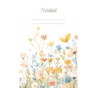 Petal Serenade: A Floral Pastel Notebook for Everyday Inspiration: 6" x 9", 120 College Ruled Pages | Artistic Soft Cover | Ideal for School, Work, or Gifts