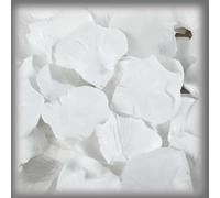 Petali di rosa artificiali, 500 pezzi, per matrimoni, San Valentino, fidanzamento, decorazione per casa e feste, colore: bianco
