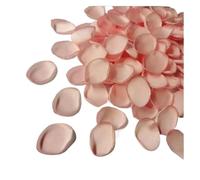 Petali di rosa artificiali in seta, Petali Di Rosa Artificiali Multicolori Da 4cm Confezione 50 O 100 Pz(Light Orange,100Pcs)