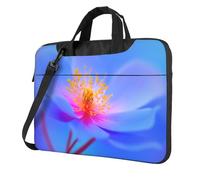 Petalo di anemone con morbido blu borsa per laptop custodia per laptop 15.6 pollici borse per computer imbottito copertura manica per donne uomini