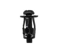 Petalo Rivetto Vite di bloccaggio Dado M4 M5 M6 M8 Acciaio al Carbonio Ferro Cavo Rivetto in Alluminio Rivetto di Fissaggio Targa (Color : M5x18 Black (5set))