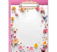 PETALS FLORAL FLOWER ART DESIGN * CORNELL NOTES SYSTEM COLLEGE COURSE NOTEBOOK+Address/CellPhone-Sorority Ladies Girls Womens Travel Journal Diary: ... Homeschool High School Ivy League University