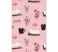 Petals & Pages: A Cozy Aesthetic Journal: Notebook with Books, Blossoms, Candles & Cute Mugs | 6x9 | 150 Lined Pages | Perfect for Journaling, Studying & Gift Giving