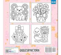 Petals & Ribbons Bold and Easy Coloring Book