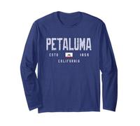 Petaluma California Field/Petaluma CA Maglia a Manica