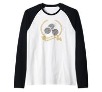 Pétanque Boule Palla per Il Tempo Libero per Veri Petanque Maglia con Maniche Raglan