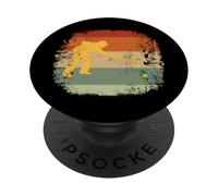 Petanque Vintage boules giocatori di bocce gioco Bocce PopSockets PopGrip Adesivo