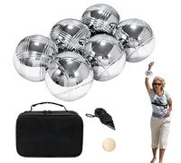 Petanquee Game - French Boules Set | Garden Petanquee Set | Metal Outdoor Bocce Ball Kit | Complete Kit Outdoor Recreational Games for Outdoor Picnic | Quality Outdoor Games for Over 220 Years