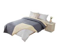 PETCUTE 100% Copertura Impermeabile per Cani,Copridivano Lavabile per Animali Domestici,Antiscivolo,Coperta per Cani e Tappetino per Gatti per Divano, Letto,Coperte Gatto,Grigio,210 * 260CM