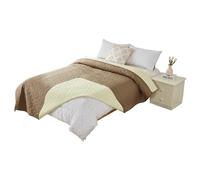 PETCUTE 100% Copertura Impermeabile per Cani,Copridivano Lavabile per Animali Domestici,Antiscivolo,Coperta per Cani e Tappetino per Gatti per Divano, Letto,Coperte Gatto,Cammello,210 * 210CM