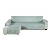 PETCUTE Copridivano con Penisola sinistra Trapuntato copridivano angolare Salvadivano Chaise Longe Impermeabile copri divano 200x270cm