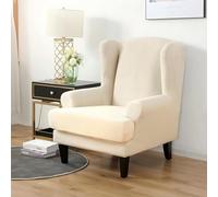 PETCUTE Copripoltrona elasticizzato copripoltrona con orecchie copripoltrona 1 posto protezioni mobili jacquard