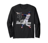 Pete Crow-Armstrong MLBPA Dynamic Pose Chicago Baseball Maglia a Manica