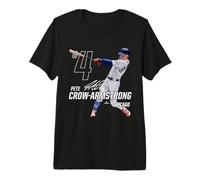 Pete Crow-Armstrong MLBPA Dynamic Pose Chicago Baseball Maglietta Premium