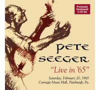 Pete Seeger Live in '65: Saturday, February 20, 1965 Carnegie Music Hall, P (CD)