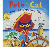 Pete the Cat and the Treasure Map: Includes Over 30 Stickers!