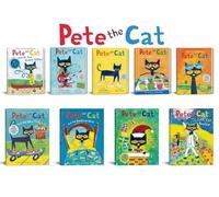 Pete the Cat Series - Complete 9-Book Collection Set by Eric Litwin